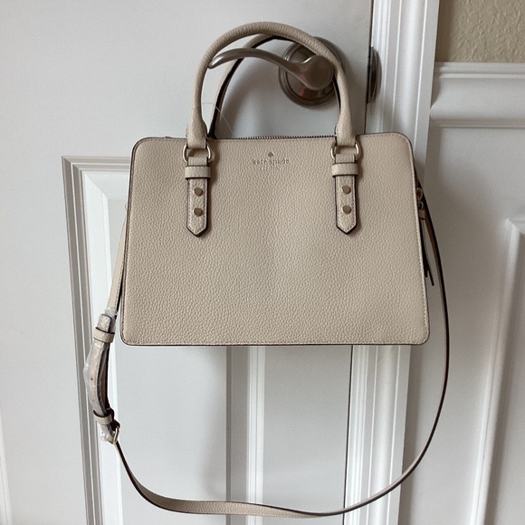 Kate Spade NY Mulberry Street Lise Satchel Crossbody Purse Bag Pebbled Leather - Picture 14 of 16